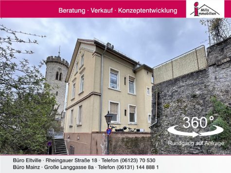 **Mitten in Oppenheim** Historisches 3 Parteienhaus mit Nebengebäude und schönem Garten, 55276 Oppenheim, Mehrfamilienhaus