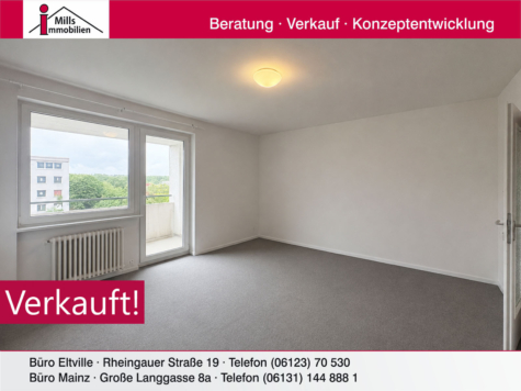 Gepflegte 2 Zimmerwohnung mit Balkon und Aufzug – ideal als Kapitalanlage oder zur Selbstnutzung, 55127 Mainz, Etagenwohnung