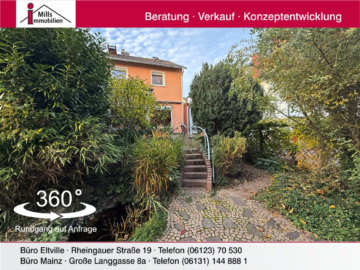 Ideale alternative zu einer Eigentumswohnung: Schönes Einfamilienhaus in 1-A-Wohnlage mit Terrasse und ideal ausgerichtetem Grundstück, 65385 Rüdesheim am Rhein, Wohnung
