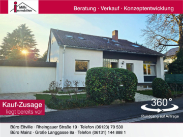 Unternehmervilla mit traumhaftem Garten in Top-Lage, 55131 Mainz, Einfamilienhaus