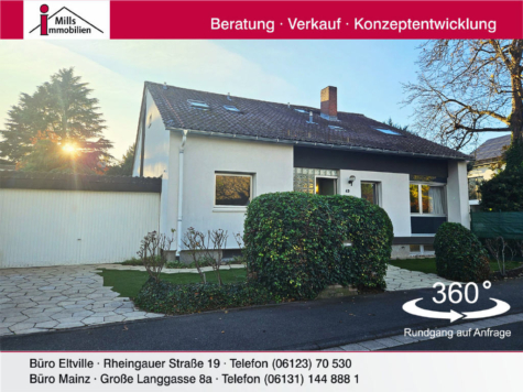 Unternehmervilla mit traumhaftem Garten in Top-Lage, 55131 Mainz, Einfamilienhaus