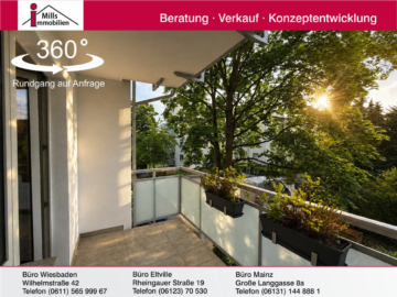 Top gepflegte Eigentumswohnung mit Balkon in schöner Lage von Mainz-Hartenberg/Münchfeld, 55122 Mainz, Wohnung