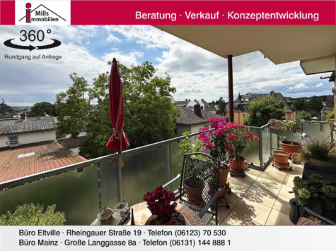 Attraktive, top geschnittene Eigentumswohnung mit Balkon in schöner Lage von Eltville, 65343 Eltville am Rhein, Wohnung