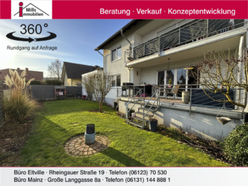 Echte Hausalternative: Schöne Maisonette-Wohnung mit Terrasse und großem Garten, 55545 Bad Kreuznach, Wohnung