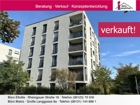 Gonsbachterrassen: Moderne, neuwertige 3-ZKB Eigentumswohnung mit sonnigem Balkon, 55122 Mainz, Wohnung