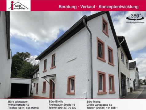 Hübsches Einfamilienhaus mit Terrasse und Garten in guter Lage von Schornsheim, 55288 Schornsheim, Einfamilienhaus