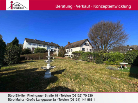 Traumhaftes Baugrundstück in sonniger Ausrichtung und guter Lage, 65347 Eltville am Rhein, Wohngrundstück