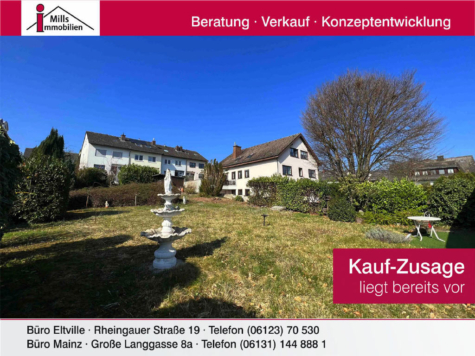 Traumhaftes Baugrundstück in sonniger Ausrichtung und guter Lage, 65347 Eltville am Rhein, Wohngrundstück