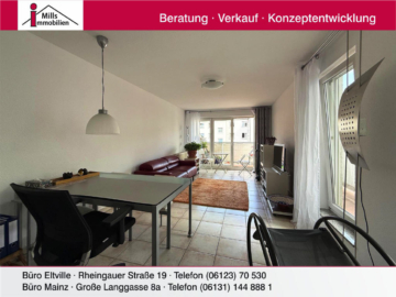 Stilvolle Wohnung mit großzügigem, sonnigen Balkon in der Mittleren Bleiche, 55116 Mainz, Wohnung