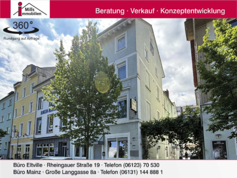 **Seltene Gelegenheit in Bingen** Ehemaliges Hotel mit Rheinblick in Top-Lage, 55411 Bingen am Rhein, Mehrfamilienhaus