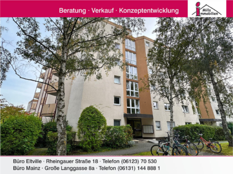 Super geschnittene Eigentumswohnung mit Aufzug und Balkon Ideal für Jung und Alt in Mainz-Münchfeld, 55122 Mainz, Wohnung
