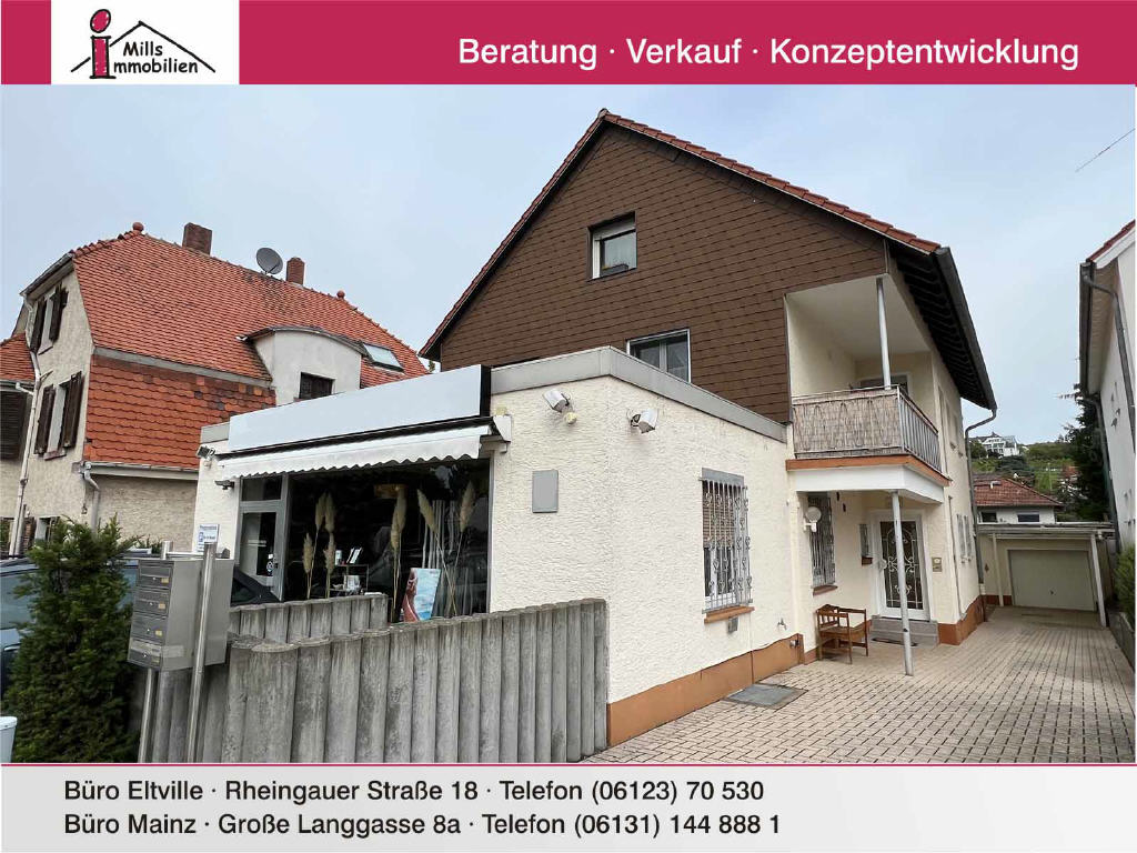 Großes, sehr gepflegtes 5 Parteienhaus in guter Lage mit schönem Grundstück, 55129 Mainz, Mehrfamilienhaus