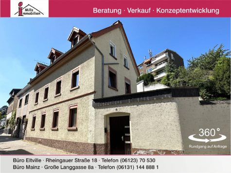 Kleines Mehrfamilienhaus in ruhiger Seitenstraße in Mainz-Weisenau, 55130 Mainz, Mehrfamilienhaus