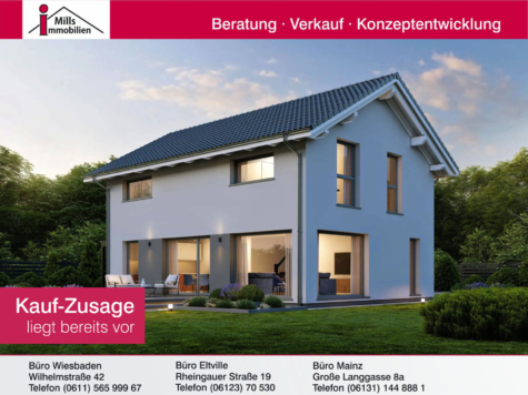 Schönes Baugrundstück ideal für ein Einfamilienhaus teilweise mit Fernblick in schöner Wohnlage, 65345 Eltville am Rhein, Einfamilienhaus