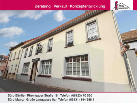 **Top-Gelegenheit im Zentrum von Alzey** Großzügiges Wohn- und Geschäftshaus mit vielen Möglichkeiten, 55232 Alzey, Einfamilienhaus