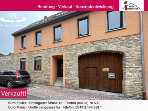 Großes 2-3 Familienhaus + weitere Bauungsmöglichkeit, 55218 Ingelheim am Rhein, Zweifamilienhaus