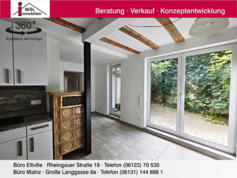 Liebevoll saniertes Einfamilienhaus mit hübschen Innenhof in guter Lage, 55126 Mainz, Einfamilienhaus
