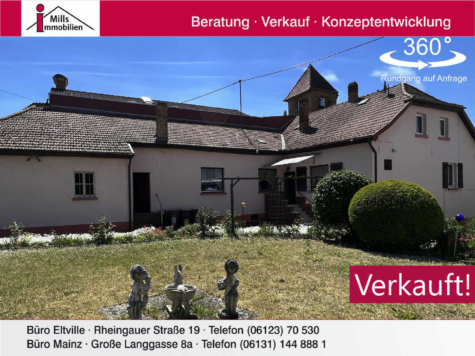 Hübsches, großzügiges Einfamilienhaus mit sonnigem Garten auf großem Grundstück, 55576 Sprendlingen, Einfamilienhaus