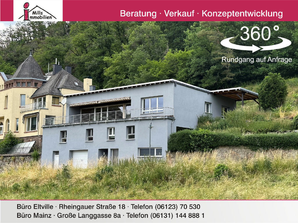 Saniertes, freistehendes Einfamilienhaus mit traumhaftem Blick, 55595 Winterburg, Einfamilienhaus