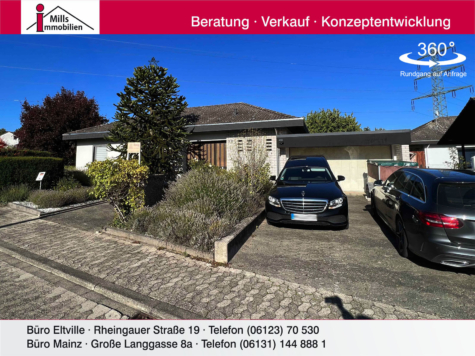 Freistehender hochwertig gebauter Bungalow mit großem Grundstück, 55545 Bad Kreuznach, Einfamilienhaus