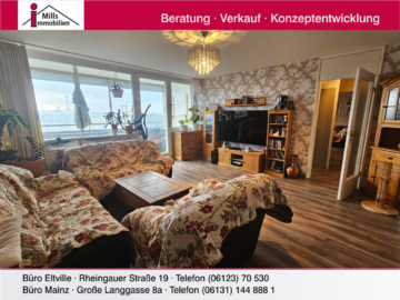 Geräumige Eigentumswohnung mit Balkon und Panoramablick, 55127 Mainz, Wohnung
