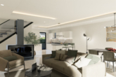 Luxus-Neubau-Immobilie Top-Lage mit Dachterrasse und Fernblick - Wohn-und Essbereich
