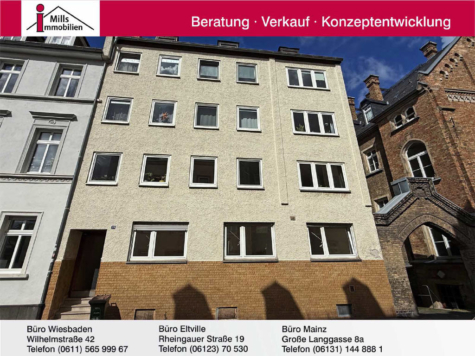 Kapitalanlage in Bestlage von Mainz-Oberstadt: Großzügiges Mehrfamilienhaus mit 8 Einheiten und Entwicklungspotenzial, 55116 Mainz (Altstadt), Mehrfamilienhaus