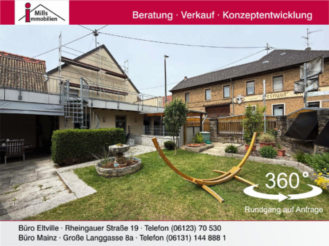 Top Einfamilienhaus mit 2 Terrassen und schönem Garten, 55546 Pfaffen-Schwabenheim, Einfamilienhaus
