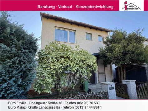 Top-Lage in der Mainzer Oberstadt: Freistehendes, massiv gebautes Einfamilienhaus auf Erbpachtgrundstück, 55131 Mainz, Einfamilienhaus