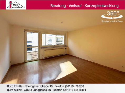 Top-geschnittene Eigentumswohnung mit kleinem Balkon in super Wohnlage, 55118 Mainz, Wohnung