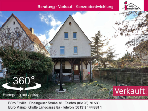 Großes, freistehendes Einfamilienhaus mit Garten in Mainz-Gonsenheim, 55122 Mainz, Einfamilienhaus