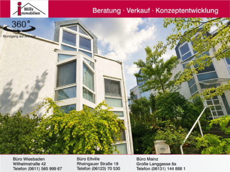 Perfekte alternative zu einer Eigentumswohnung: Großzügige Doppelhaushälfte mit viel Platz, 65399 Kiedrich, Wohnung