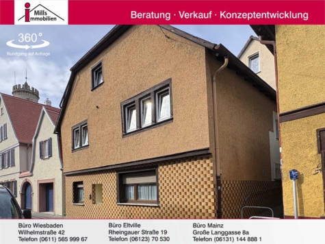 Großzügiges, historisches Altstadthaus im schöner Lage von Oppenheim, 55276 Oppenheim, Einfamilienhaus