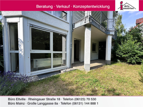 Schöne Eigentumswohnung mit Terrasse und Garten in Feldrandnähe, 55278 Mommenheim, Wohnung