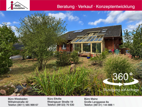 Großzügiges Landhaus mit Einliegerwohnung, Terrasse und großem Garten in naturnaher Lage, 56348 Patersberg, Einfamilienhaus