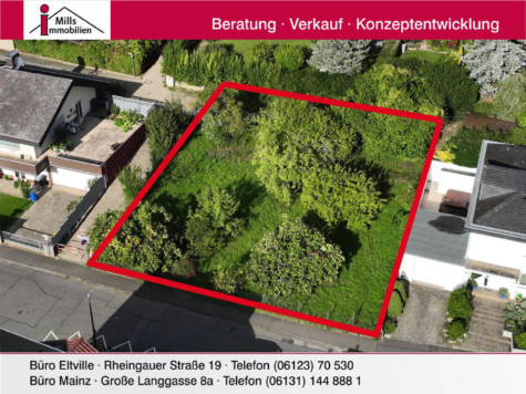 Perfektes Baugrundstück in toller Lage, 65343 Eltville am Rhein, Wohngrundstück