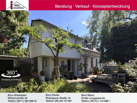 Liebevoll saniertes Einfamilienhaus mit Terrasse und Garten in sehr guter Lage von Mainz-Gonsenheim, 55122 Mainz, Einfamilienhaus