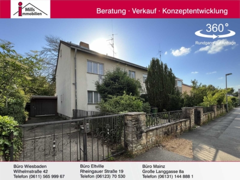 1-A-Lage in Mainz Hartenberg-Münchfeld Beeindruckendes, vielseitig nutzbares 1 bis 3 Familienhaus, 55122 Mainz, Renditeobjekt
