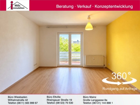 Schönes Apartment mit Balkon in guter Lage von Bingen, 55411 Bingen, Apartment