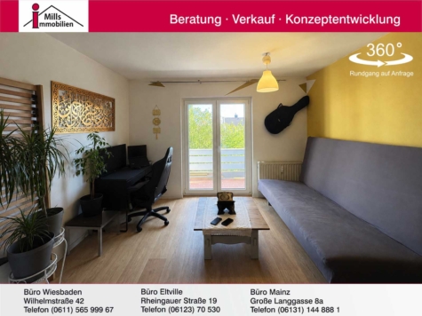 Schönes Apartment mit Balkon in guter Lage von Bingen, 55411 Bingen, Apartment