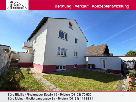 Großzügiges 1-3 Familienhaus mit traumhaftem Garten in ruhiger Lage von Mainz-Ebersheim, 55129 Mainz, Mehrfamilienhaus