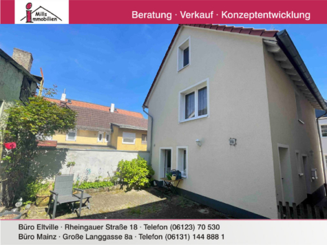 Charmantes kleines Haus mit Terrasse, 65396 Walluf, Einfamilienhaus