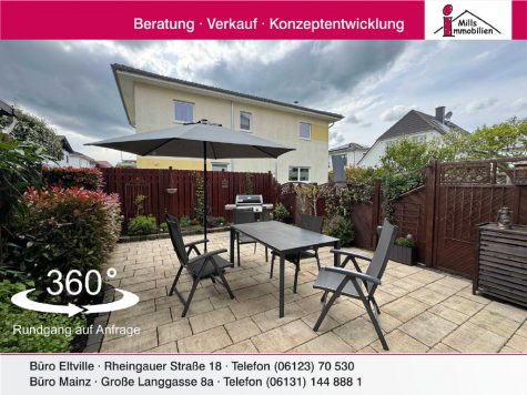 Großes Einfamilienhaus mit schöner Terrasse in ruhiger Lage von Oestrich-Winkel, 65375 Oestrich-Winkel, Reihenhaus