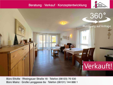 Super schicke, neuwertige Eigentumswohnung mit großem Balkon und Aufzug, 55276 Oppenheim, Wohnung