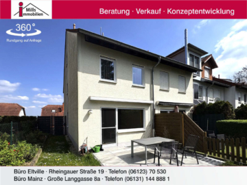Attraktives Einfamilienhaus mit einladendem Garten in 1-A-Lage von Nackenheim, 55299 Nackenheim, Reiheneckhaus