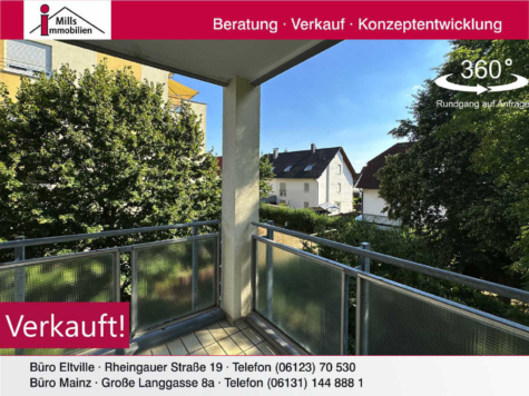 Moderne Eigentumswohnung mit schönem Balkon in super Lage, 55252 Wiesbaden, Wohnung