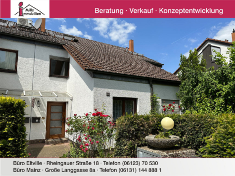 Top Einfamilienhaus mit hübschem Süd-West Garten in Wiesbaden-Biebrich, 65203 Wiesbaden, Reihenhaus
