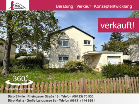 Top Einfamilienhaus mit hübschem Süd-West Garten in Wiesbaden-Biebrich, 65203 Wiesbaden, Reihenhaus