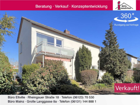 Ideales, freistehendes Einfamilienhaus auf traumhaftem Grundstück, 55120 Mainz, Einfamilienhaus