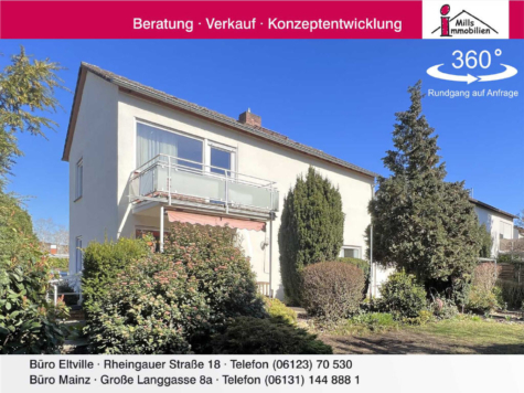 Ideales, freistehendes Einfamilienhaus auf traumhaftem Grundstück, 55120 Mainz, Einfamilienhaus